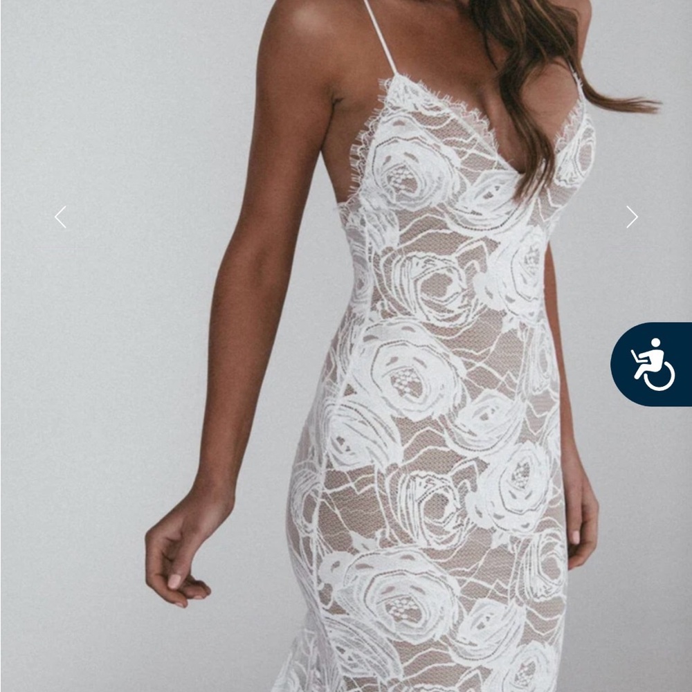 Grace Loves Lace White Floral Lace Wedding Dress